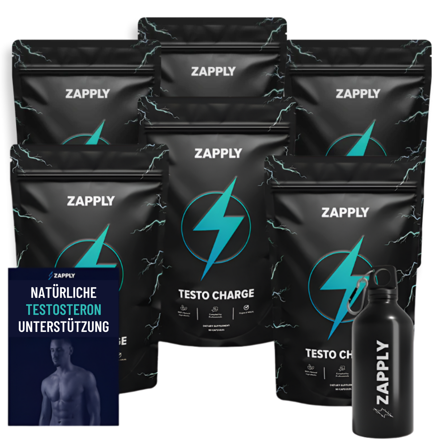 Testo Charge: 90 capsules + Free E-book offer