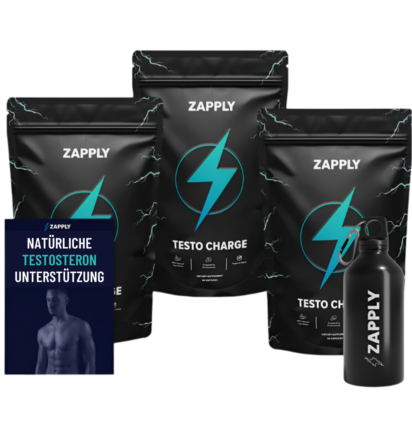 Testo Charge: 90 capsules + Free E-book offer